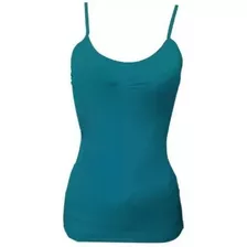 Blusa Top De Tirantes Licra Basico Para Mujer