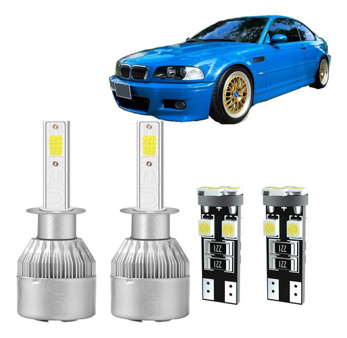 Para Bmw Serie 3 E46 H1 Bombillas De Faro Blanco Xenn 80w BMW 8-Series