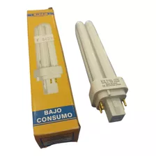 Lámpara Dulux Bajo Consumo 18w 4 Pines G24q-2 Blanco Cálido