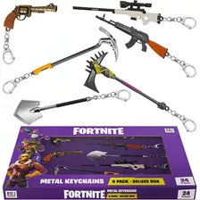 Llavero De Metal Fortnite, Colección Battle Royale, P...