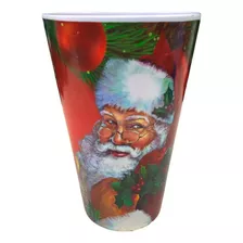 Copo Melamine Estampado Natal 450ml Decorada Papai Noel