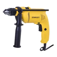 Taladro De Impacto Stanley Vvr 700 W 220 V Sdh700b2 De 1/2 Pulgada, Color Amarillo