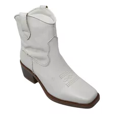 Botas Vaqueras Off White Zapatos Mujer Levis L1223523