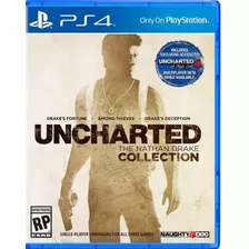 Uncharted The Nathan Drake Collection - Ps4 Mídia Física