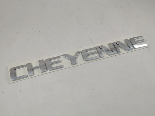 Emblema Letras Chevrolet Cheyenne Nuevo Generico Foto 4