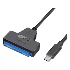 Cabo Adaptador Leitor Sata Usb-c Para Hd Ssd De Notebook