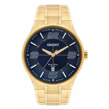 Relógio Orient Masculino Mgss1136 D2kx Azul Dourado