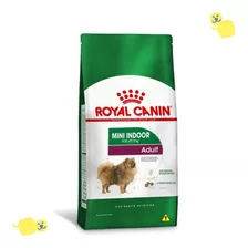 Alimento Royal Canin Mini Indoor Adult 1kg Ração Cão
