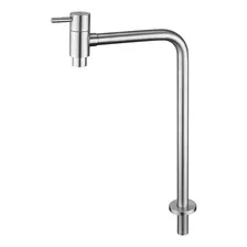 Torneira Banheiro Lavatório Inox Mesa Longa 35 Cm Nox09 Doan