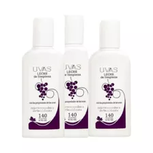 Leche De Limpieza-uvas Cosmeticos X 3