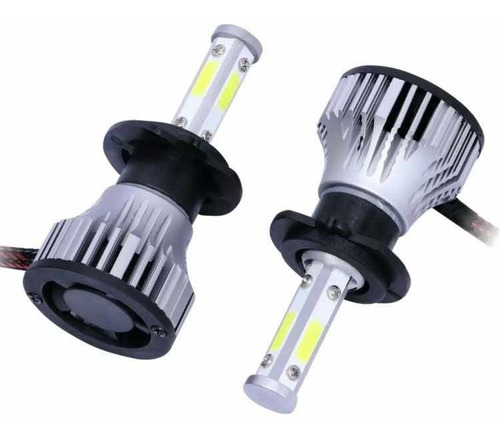 Set 2x Bulbos H7 12v Luz 360 Led Cob Xenn 6k Vw Jetta Polo Foto 4