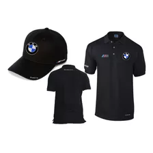 Bmw Combo Camiseta Polo Y Gorra Nova