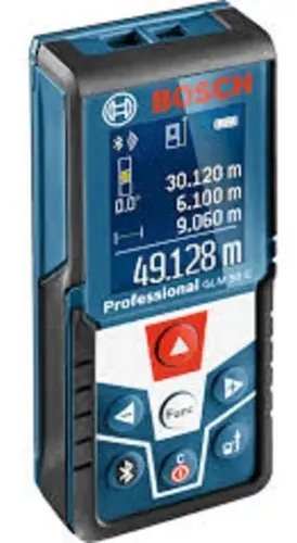 Medidor De Distancias Laser Bluetooth 50m Bosch Glm 50 C