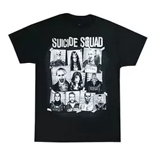 Dc Comics Suicide Squad Group Cork Board Adult T-shirt