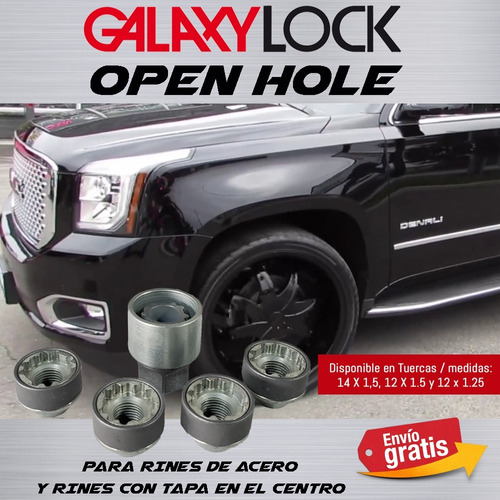 Tuercas Galaxylock Open Hole Mazda Cx9 - Promocion! Foto 4