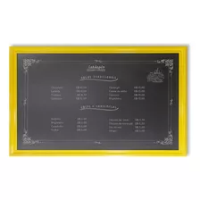 Quadro Negro 1m Ideal Para Comunicação Visual De Negócios