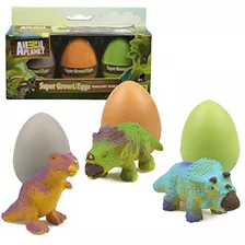 Animal Planet Grow Eggs- Dinosaurio - Hatch Y Grow Tres Dife