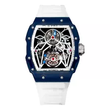 Reloj G-force At895 Automatico Abierto Goma Sport + Estuche