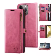 Funda Suanpot Para iPhone 14 Pro Max Cuero Wallet Rr