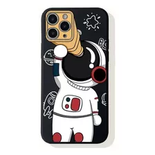 Forro Funda Case Para iPhone Astronauta Diseño