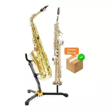 Hercules Ds-533bb Base Doble P/ Saxofón Alto Y Soprano