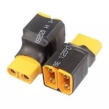 Lote (2) Amontone Xt90 Xt90 Serie Adaptador De Conector De L