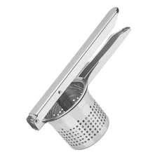 Espremedor Amassador De Batatas Legumes Aço Inox 25cm Brinox Cor Do Cabo Cromado