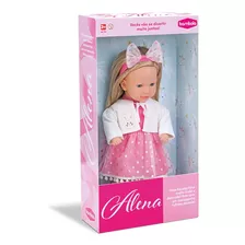 Boneca Alena Estilo Reborn Infantil Bambola Brinquedos 785