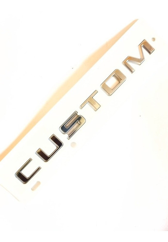 Emblema Letra Original Chevrolet Custom 2019 Foto 3