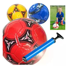 Bola Futebol Campo Infantil Tamanho Nº5 Capotão Bola+ Bomba