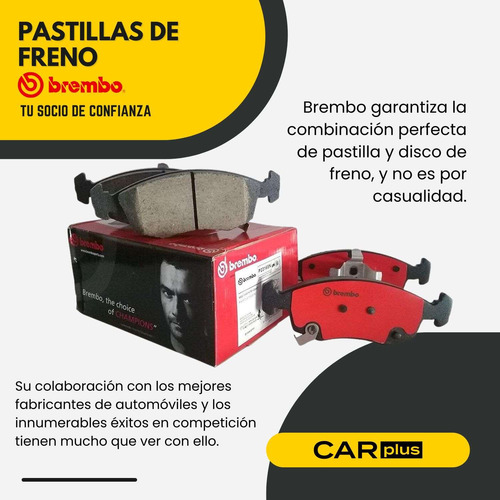 Balatas Traseras Vw Passat Gl Tdi 2004 Al 2005 Brembo Foto 2