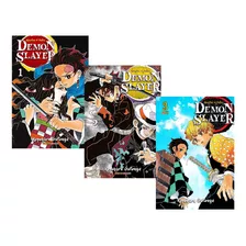 Mangá Demon Slayer Kimetsu No Yaiba Vol 1 Ao 3