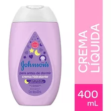 Crema Johnsons Baby Antes De Dormir X 400ml