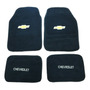 Kit 4 Tapetes Alfombra Logo Chevrolet Equinox 2013