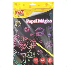 Papel Mágico A4 90g Com 5 Folhas