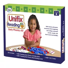 Didax 211277 Unifix - Kit De Lectura Temprana De Fonetica, B