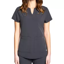 Polera Mujer Scorpi Comfort -gris- Uniformes Clínicos