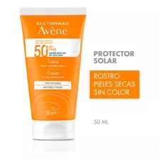 Avene Solar Gama Naranja Crema Fps 50 Acabado Invisible 50 M