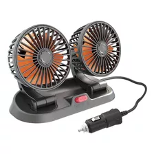 Ventilador De Coche S7 360° Ajustable De Doble Cabezal Air-v