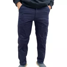 Pantalon Cargo Para Trabajo Marca Duk 5 Bolsillos