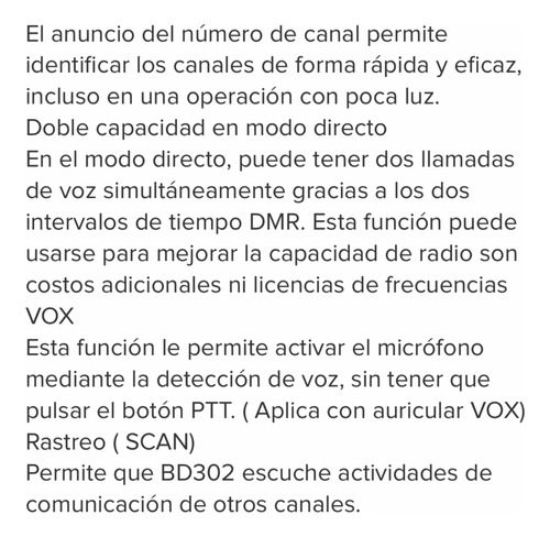 Radio Digital Portatil Hytera 16 Canales 2w Uhf Bd302 Foto 4