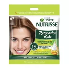 Tinte Retocador De Raiz Garnier Nutrisse Tono 67 Chocolate