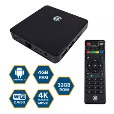 Tv Box Max Goldtech 32 4k Ultra Hd Hdmi Usb Disney Hbo Ax