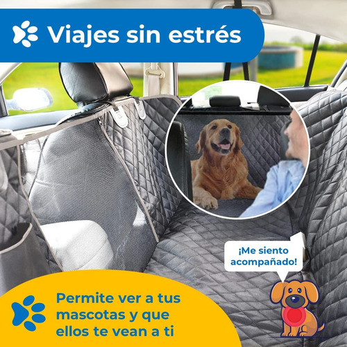 Protector Funda Cubre Asiento Auto Perros Mascotas Petpal Foto 5