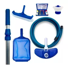 Kit Limpeza Piscina Inflável Intex Cabo 2m Estojo Clorador