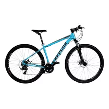 Bicicleta Aro 29 Cairu Lotus Nitro Azul Freio A Disco 21v