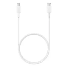 Cabo Usb 2.0 Samsung Cable Usb-c To Usb-c Branco Com Entrada Usb Tipo C Saída Usb Tipo C