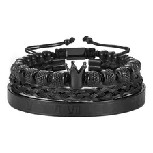 Repollo De Jade Imperial Crown King Pulsera Para Hombre Cz B