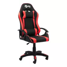 Cadeira Gamer Ergonômica Estofado Pu Preta E Vermelha Syrax