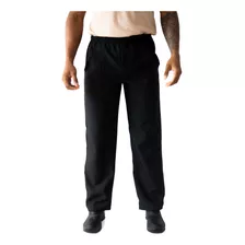 Calça Para Trabalho Uniforme Profissional Cadarço E Elástico